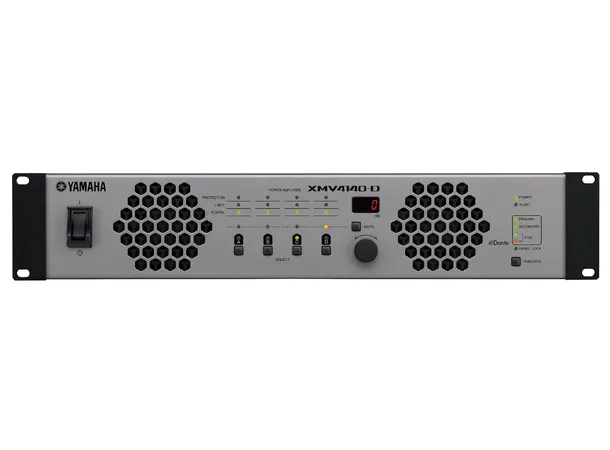 Yamaha XMV4140-D Dante  Multichannel Amp 4x140W @8/4Ohm. 2x280W m/Dante