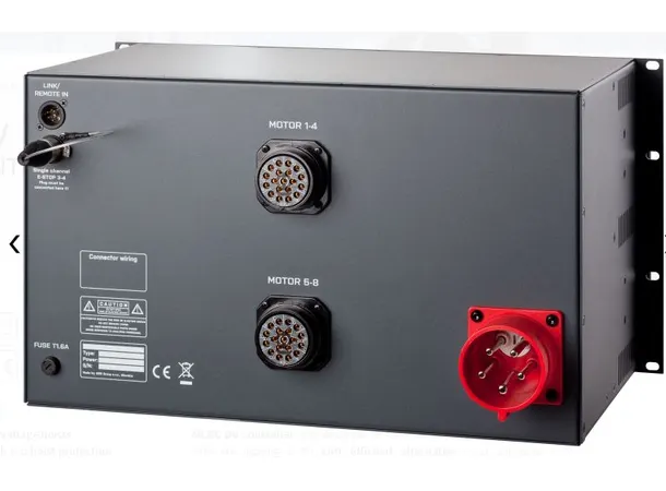 SRS MCBC12-DV Hoist Control  - Socapex CEE32A/5 in,3 x SOCA, LINK,