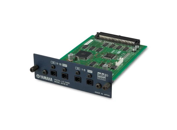 Yamaha 16-channel ADAT I/O card Dual optical I/O connect