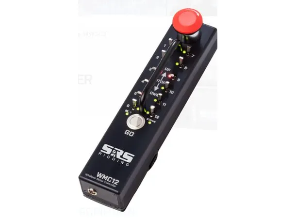 SRS WMC12 Wireless Control set for GMC12 3U, Local/W/Off-sw, battery, hand remote