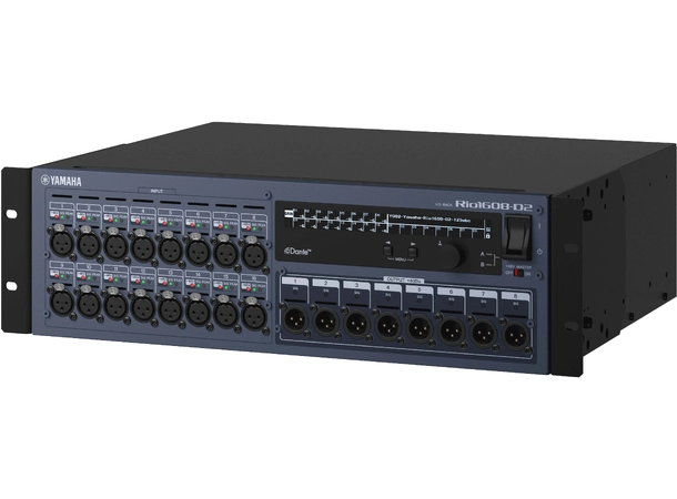 Yamaha RIO1608-D2 I/O rack 16 in/ 8 out