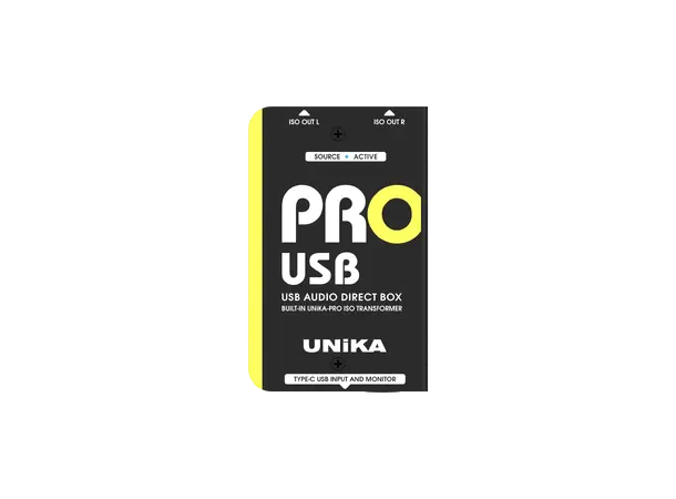 UNiKA PRO-USB Di Box USB-C, 192Khz/32bit DAC