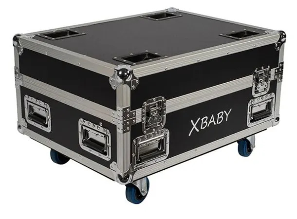 XBABY Flightcase for 10x Fresnel Leveres U/HJUL - må legges til