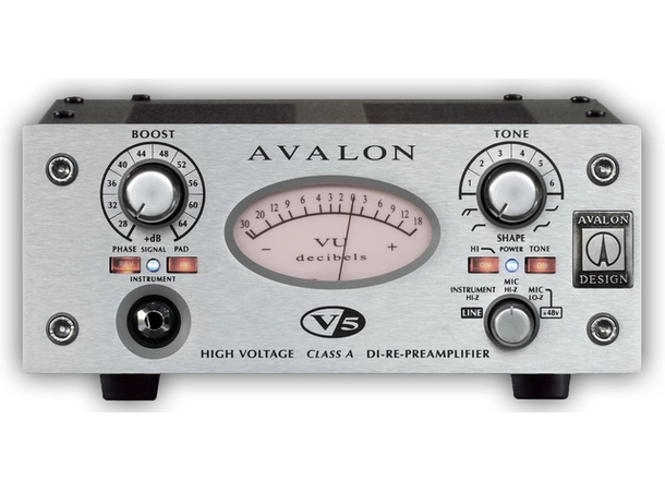 Avalon V5 Mono Pre Reamp-D.I Preamplifier