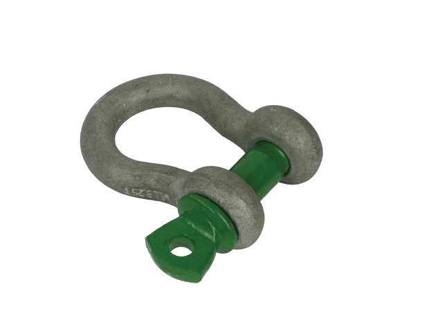 Doughty T39401 Bow Shackle 12Mm Bow Shackle 12Mm (Green Pin) WLL 1500 Kg
