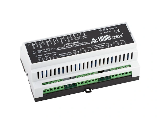 P5 Future Now 6 Channel Ethernet Smart Dimmer with Energy Metering