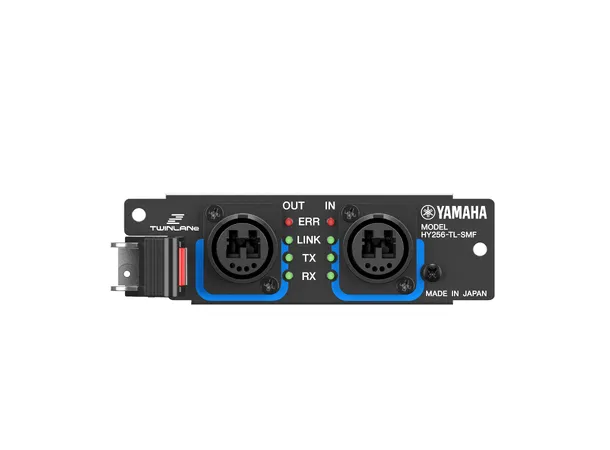 Yamaha TWINLANe interface card 256 channel I/O at 96kHz/32 bit SM Fiber