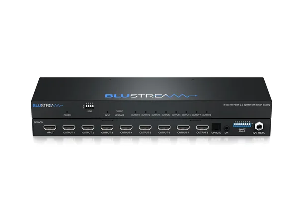 Blustream SP18CS 8-Way Splitter 8-Way 4K HDMI 2.0 HDCP 2.2 Splitter