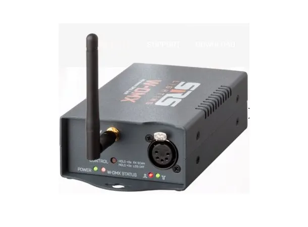 SRS W-DMX-RX-5-LR Wireless DMX receiver Dmx 5, Schuko, Lumen Radio