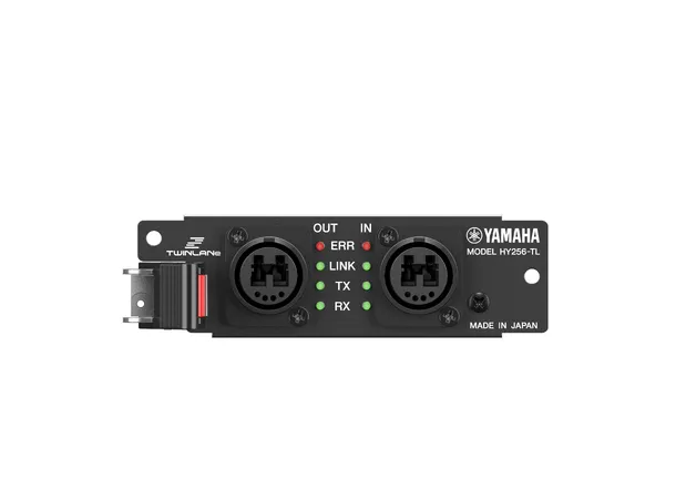 Yamaha TWINLANe interface card 256 channel I/O at 96kHz/32 bit MM Fiber