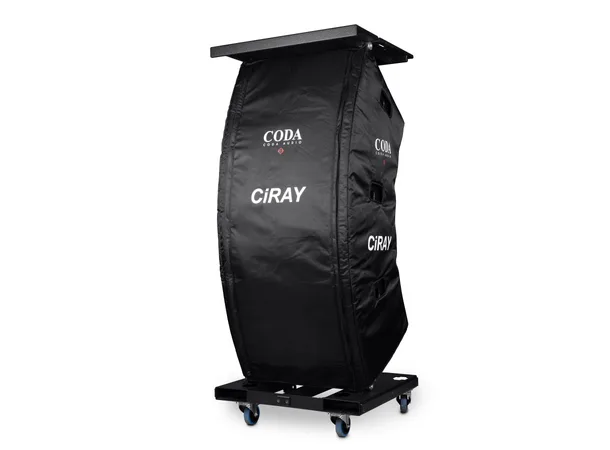 CODA Audio Dolly, CiRAY incl. Lid Transport dolly for 6x CiRAY incl. lid