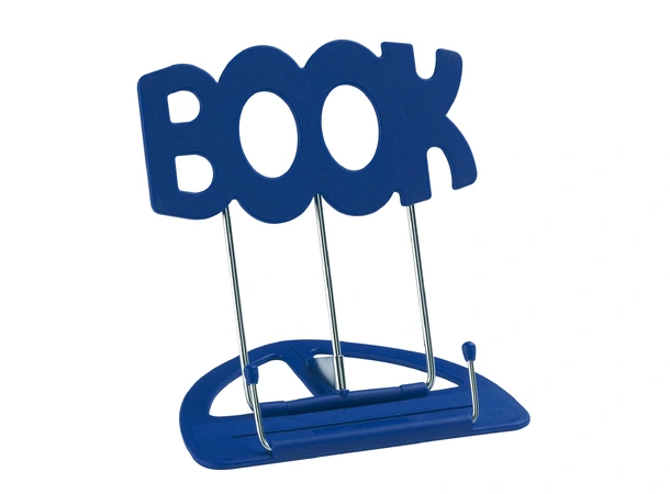 K&M 12440 UNI-BOY »BOOK« STAND blue Uni-Boy Book stand