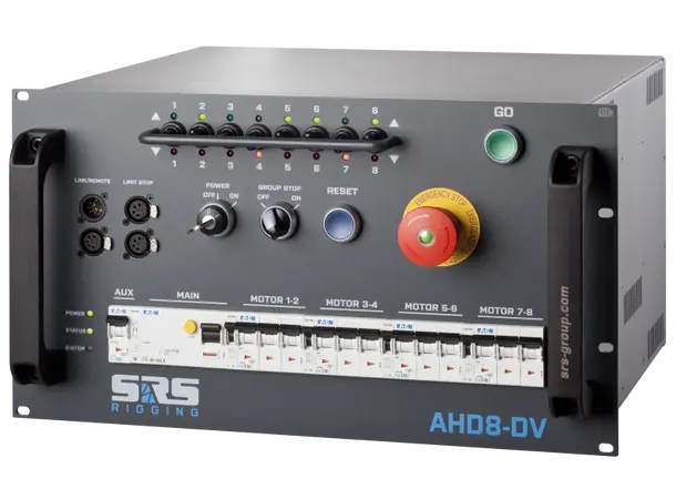 SRS AHD24-DV-6SX19, 14U  Advanced Dig MC controller, 32A input, 6xSOCA19 Out
