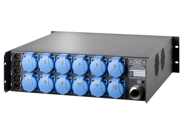 SRS NDPN60 6025B-5 Socapex 63A 6x25A / 5.7kW, Main Switch