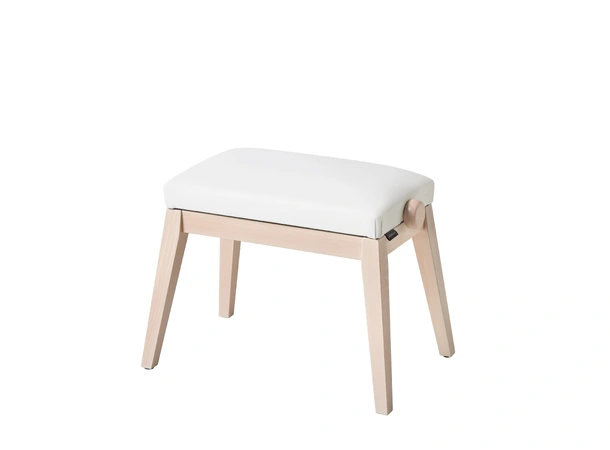 K&M 13946 bench ash color Piano bench, stylish design white seat