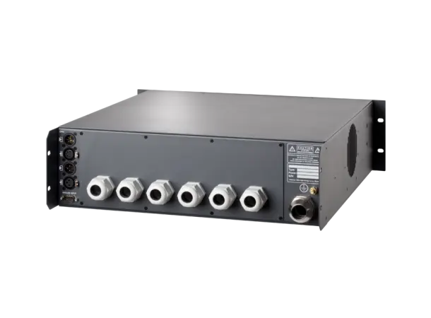 SRS DDPN12 1210B-8 Socapex 32A 12x10A / 2.3kW, Main Switch