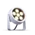 DTS DOCTUS 6 WH Sølv HoneyComb 4000k IP65 Cold LED spot narrow 