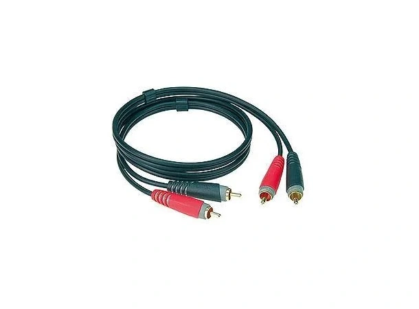 Klotz Phono kabel, stereo, 3M