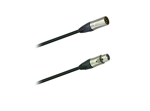 PROkabel AES/EBU 50cm, 110 Ohm DMX-3 pin 3 pin Neutrik NC3MXX -> NC3FXX
